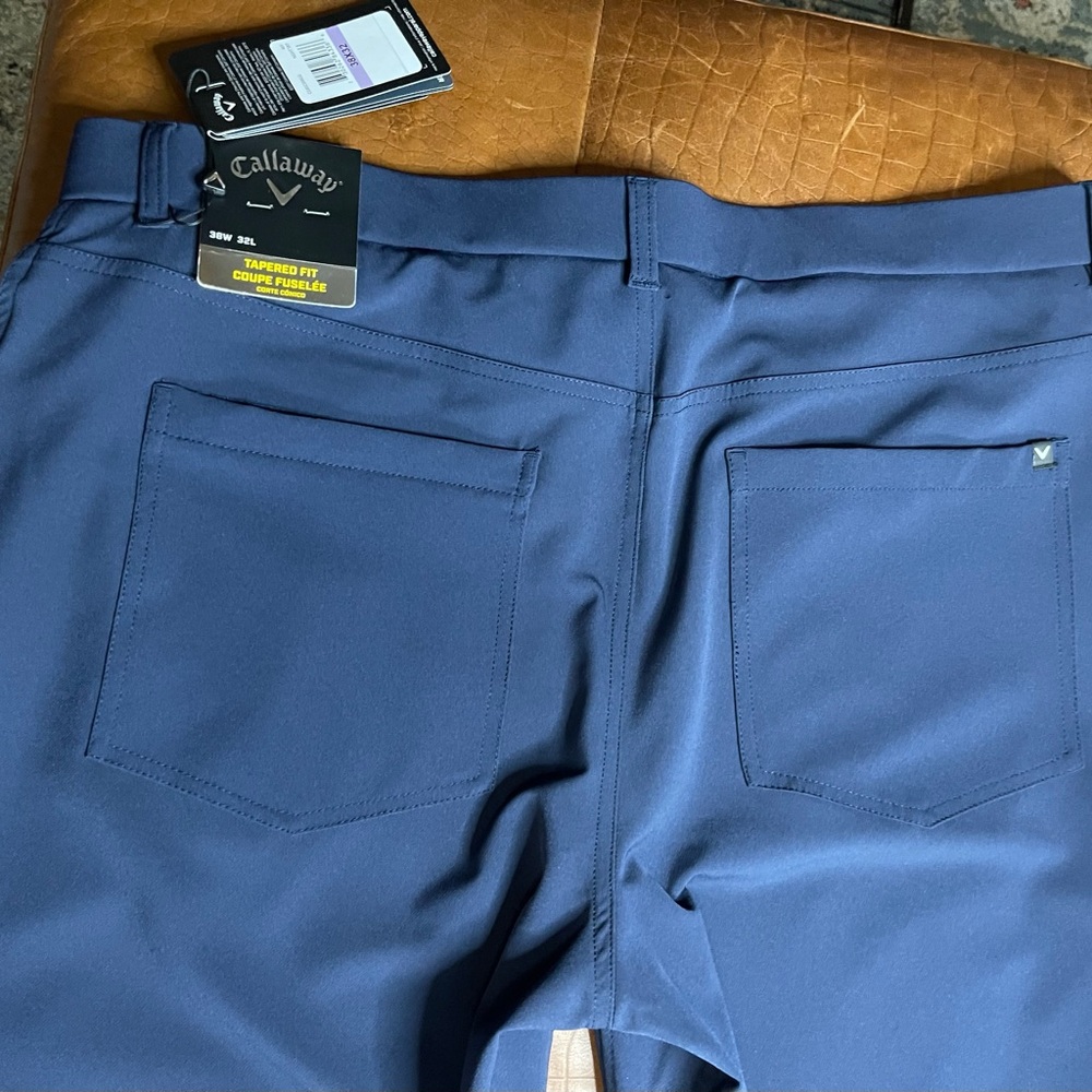 Callaway Men's Blue Golf Pants - Picture 6 of 6